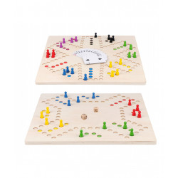 Jeu du Toc double face 4 à 6 joueurs