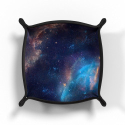Piste de dés, modèle Blue Galaxy, Immersion 21x21 cm