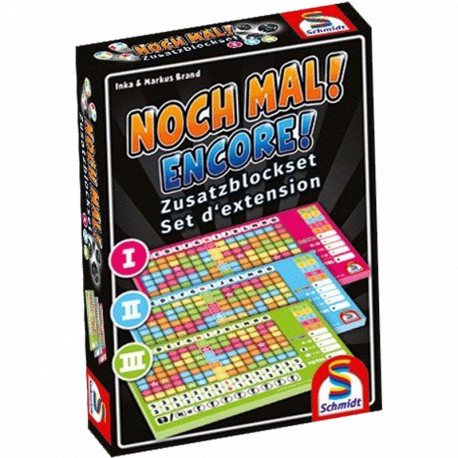 Encore, Schmidt Editions, bloc extension I, II et III