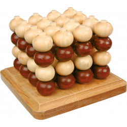 Tri Morpion, Tic Tac Toe en bois