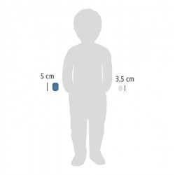 Pierres d'équilibre en bois, Safari