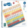 Table à calcul «Additions» en bois, colorée