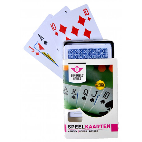 Jeu de 54 cartes 100% plastique