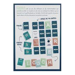 Moka, Bakakou : réflexion et mémorisation pour créer un maximum de mots en utilisant les lettres placées face cachée