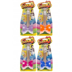 Diabolo baguettes plastiques 19 cm diamètre 5 cm