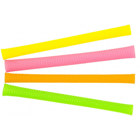 Bâton sauteur, 18 cm  Appuyez sur le bout du bâton pour l'écraser, puis relâchez