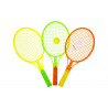 Raquette de tennis (x2) + balle + volant  35 x 15 cm