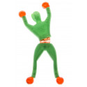 Acrobate cascadeur, gluant et collant, 9 cm, plusieurs coloris