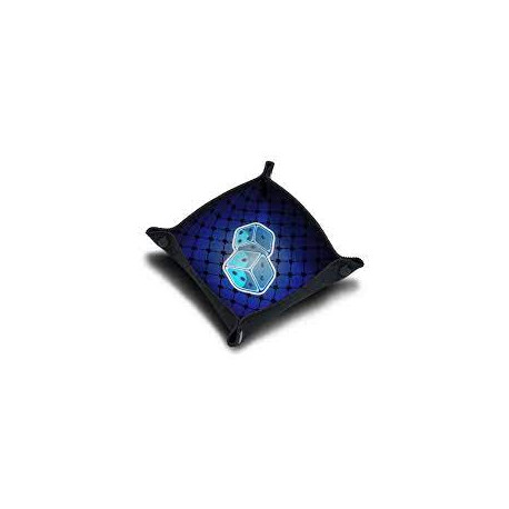 Piste de dés, modèle Roller Blue,Immersion 21x21 cm