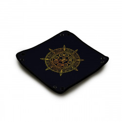 Piste de dés, modèle Fresque Azteques, Immersion, 21 x 21 cm