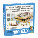 Coffret en bois 100 jeux, Smir