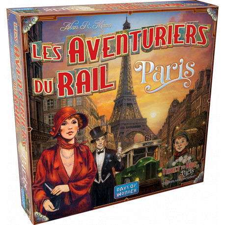 Les Aventuriers du Rail – Paris, Days of Wonder