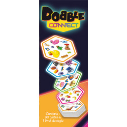 Dobble Connect, Asmodée : trouvez la paire et alignez les hexagones !