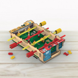 Babyfoot, Table football en bois à monter, Smartivity