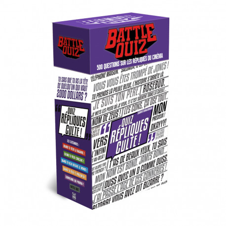 Quiz Répliques Culte, Ynnis Editions