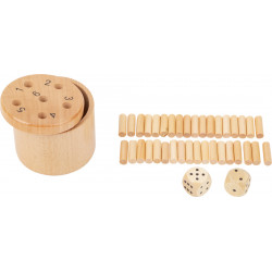 jeu du 6 dehors, jeu en bois, Smallfoot