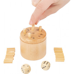 jeu du 6 dehors, jeu en bois, Smallfoot