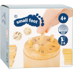 jeu du 6 dehors, jeu en bois, Smallfoot