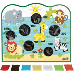 Stand de lancer Afrique, avec 7 coussinets, Smallfoot