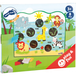 Stand de lancer Afrique, avec 7 coussinets, Smallfoot