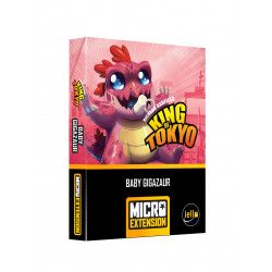 King Of Tokyo, micro extension, Baby Gigazaur, Iello