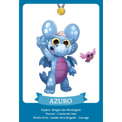 Azuro, la bataille des dragons, Auzou