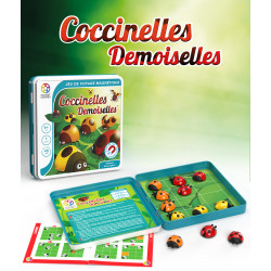 Coccinelles Demoiselles, magnétique, Smart Games