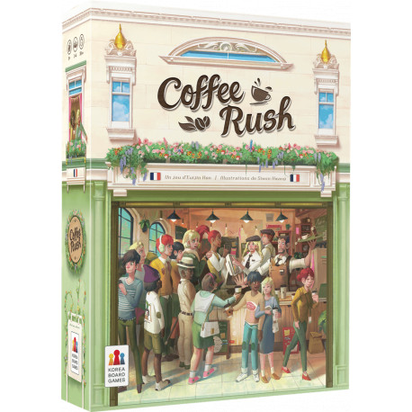 Coffee Rush, Korea Board Games
