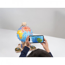 GlobeTrotter, en bois à monter, Smartivity