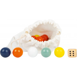 Jeu du Barricade en bois XXL : plateau droit, 45 x 45 cm