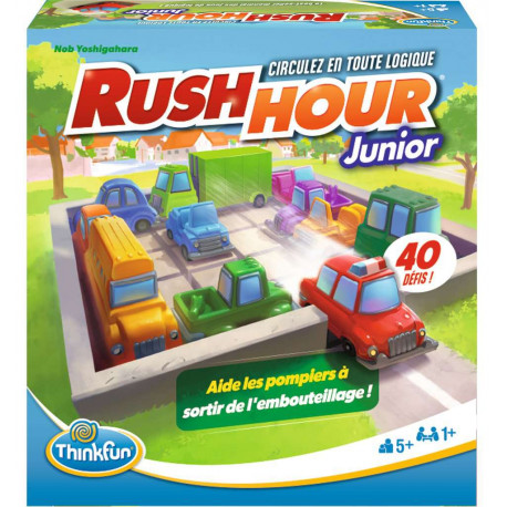 Rush Hour junior, ThinkFun  : sortez le camion des pompiers des embouteillages