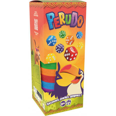 Perudo, jeu de bluff et de pari avec des dés