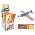 Avion de chasse 20cm styro, 12 modèles différents à monter soi-même