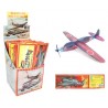 Avion de chasse 20cm styro, 12 modèles différents à monter soi-même