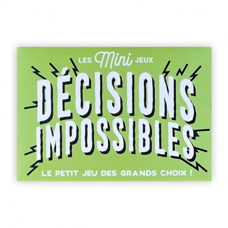 Mini-Jeu, Professor Puzzle : Décisions Impossibles !