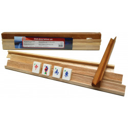 Set de 4 supports chevalet, 40 x 2 cm, pour Mah Jong