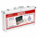 Malette de Poker, Maverick, 300 jetons 11,5g + 2 jeux 54 cartes
