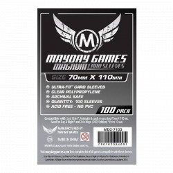 Protège cartes, Mayday, standard, x100 sleeves , 70 x 110 mm