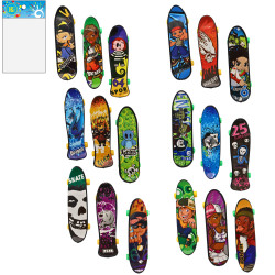 Skate à doigt 9,5 cm, 18 modèles différents