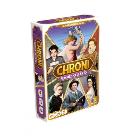 Chronicards, les femmes célèbres, On the Go Editions