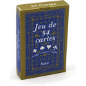 Jeu de 54 cartes Luxe, version française, Kim Play