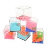 Jeu de patience, cube casse tête 4x4x4cm, 24 modèles différents