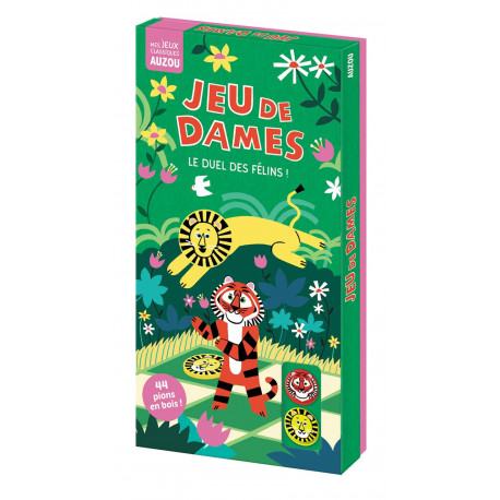 Jeu de dames, Auzou - le duel des félins !