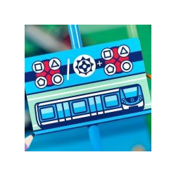 Next Station : Paris, Blue Orange