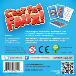 C'est pas faux, le Scoprion Masqué