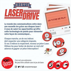 Decrypto, extension Laser Drive, le Scorpion Masqué