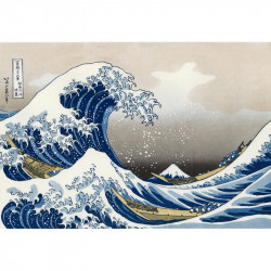 Puzzle Hokusai la Vague, 1000 pièces, Piatnik