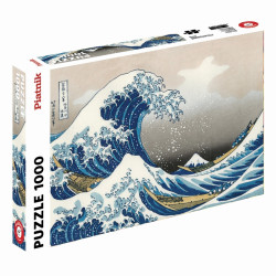 Puzzle Hokusai la Vague, 1000 pièces, Piatnik