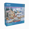 Puzzle WInter at the Cabin, 1000 pièces