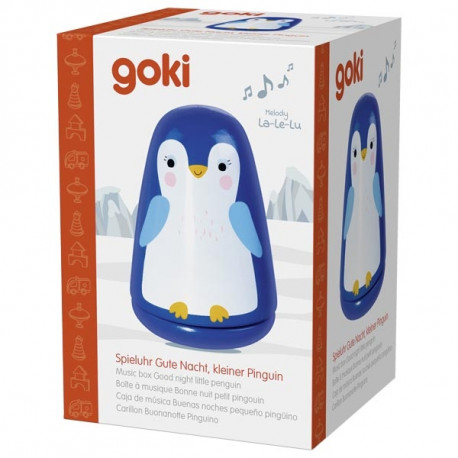 Boite à musique bonne nuit petit pingouin, Goki